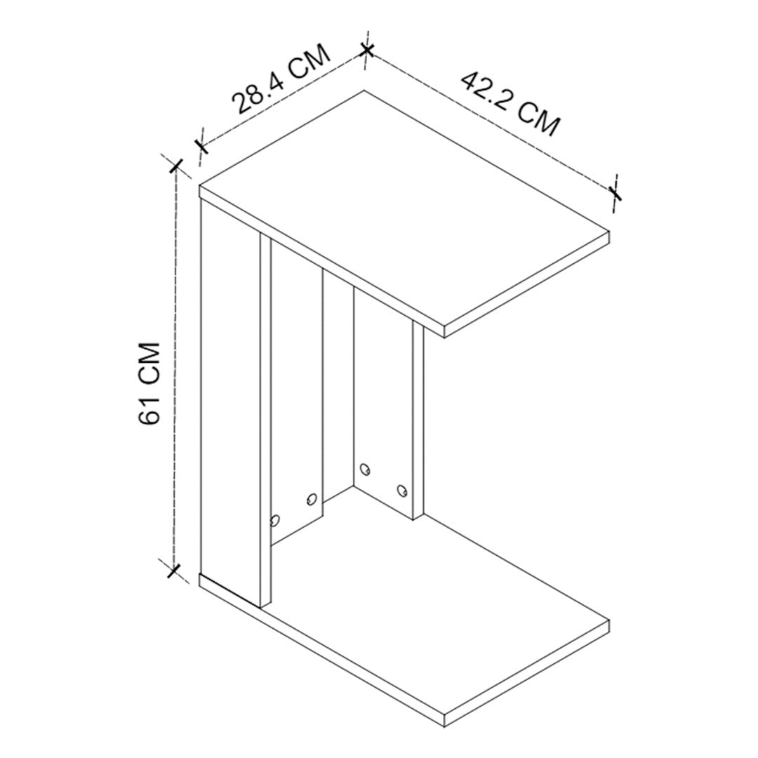 SimpluAcasa™ Masuta de cafea pe roti masuta living 90 x 42 — Confort Practic Pentru Casa Ta
