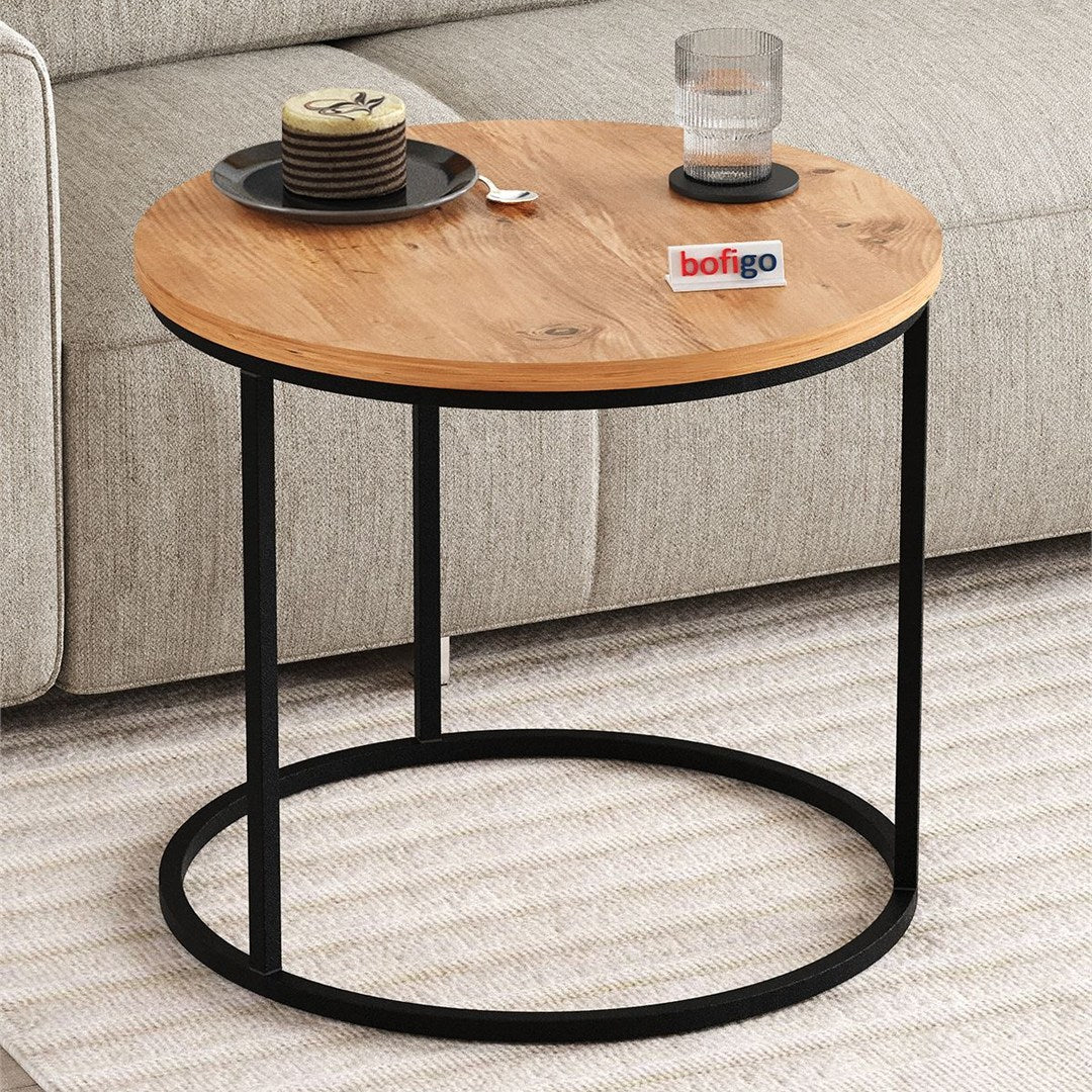 SimpluAcasa™ Set 2 masute Hilal Zigon masute cafea 60 x 50 — Confort Practic Pentru Casa Ta