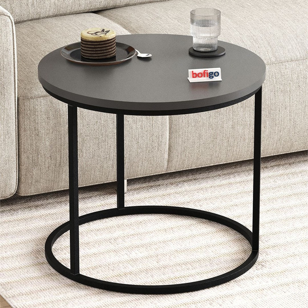 SimpluAcasa™ Set 2 masute Hilal Zigon masute cafea 60 x 50 — Confort Practic Pentru Casa Ta