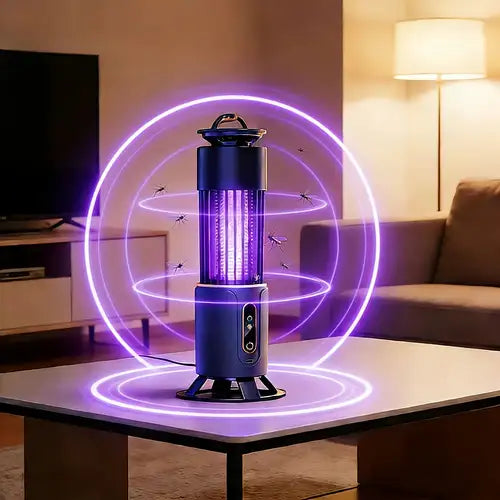 SimpluAcasa™ Lampa anti tantari UV cu zapper electric lumina ambientala pentru — Mai Mult Confort Oriunde
