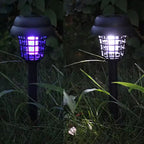 SimpluAcasa™ Set 2 Lampi solare LED si capcana pentru insecte — Lucrări Mai Simple și Eficiente