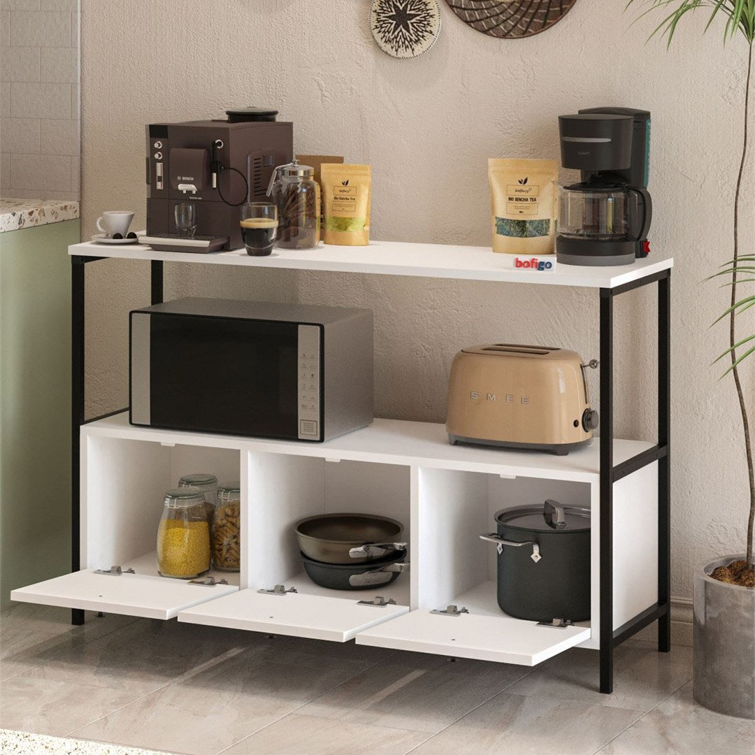 SimpluAcasa™ Consola cu usa rabatabila masa hol 100 x 80 cm — Confort Practic Pentru Casa Ta Imagine secundară a produsului