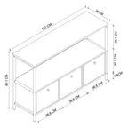 SimpluAcasa™ Consola cu usa rabatabila masa hol 100 x 80 cm — Confort Practic Pentru Casa Ta
