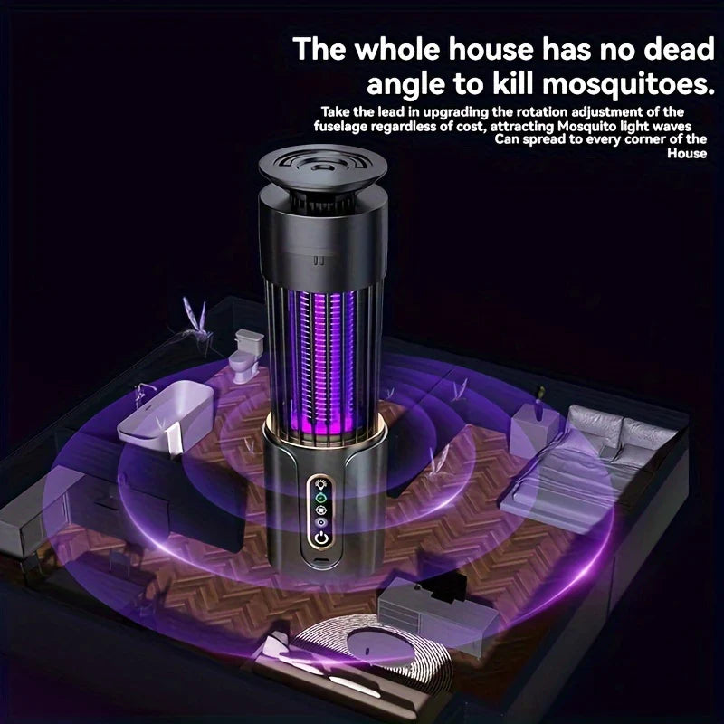 SimpluAcasa™ Lampa anti tantari UV cu zapper electric lumina ambientala pentru — Mai Mult Confort Oriunde