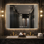 SimpluAcasa™ Oglinda LED Premium 80x60 cu Touch Antiaburire si Iluminare LED — Confort Practic Pentru Casa Ta