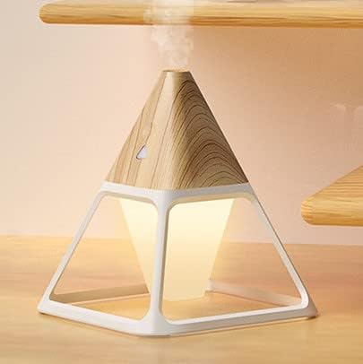 Umidificator cu ultrasunete in forma de piramida, capacitate 140 ml, telecomanda Imagine principală a produsului