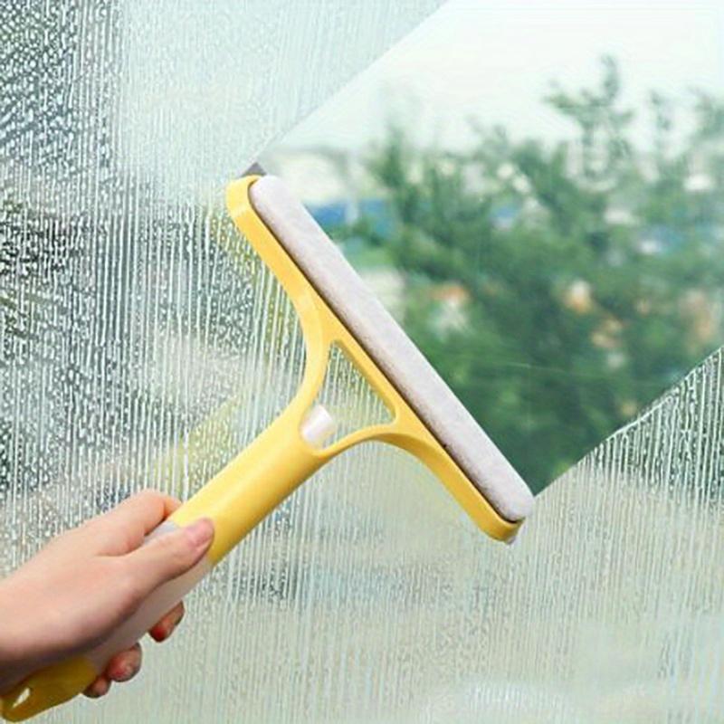 SimpluAcasa™ Racleta geamuri 3-în-1 cu pulverizator — Confort Practic Pentru Casa Ta