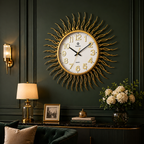SimpluAcasa™ Ceas de perete  69 cm decorativ fosforescent modern elegant silentios — Confort Practic Pentru Casa Ta