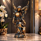 SimpluAcasa™ decorativa inger protector cu copii – eleganta si simbol al — Confort Practic Pentru Casa Ta