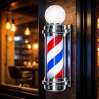 SimpluAcasa™ Reclama Luminoasa Barber Pole – 70 cm — Mai Mult Confort Oriunde