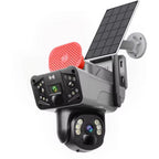 SimpluAcasa™ Camera de supraveghere solara 5G Dual Lens 4MP/8MP — Control și Siguranță Zi de Zi