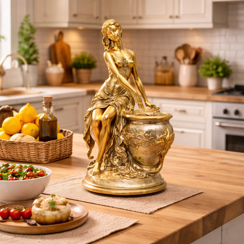 SimpluAcasa™ decorativa femeie eleganta — Confort Practic Pentru Casa Ta Imagine principală a produsului