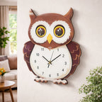 SimpluAcasa™ Ceas perete copii  din lemn design modern 39x22 cm — Util Pentru Familie și Copii