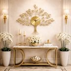 SimpluAcasa™ Ceas decorativ de perete mecanism silentios 66 x 56 cm — Confort Practic Pentru Casa Ta