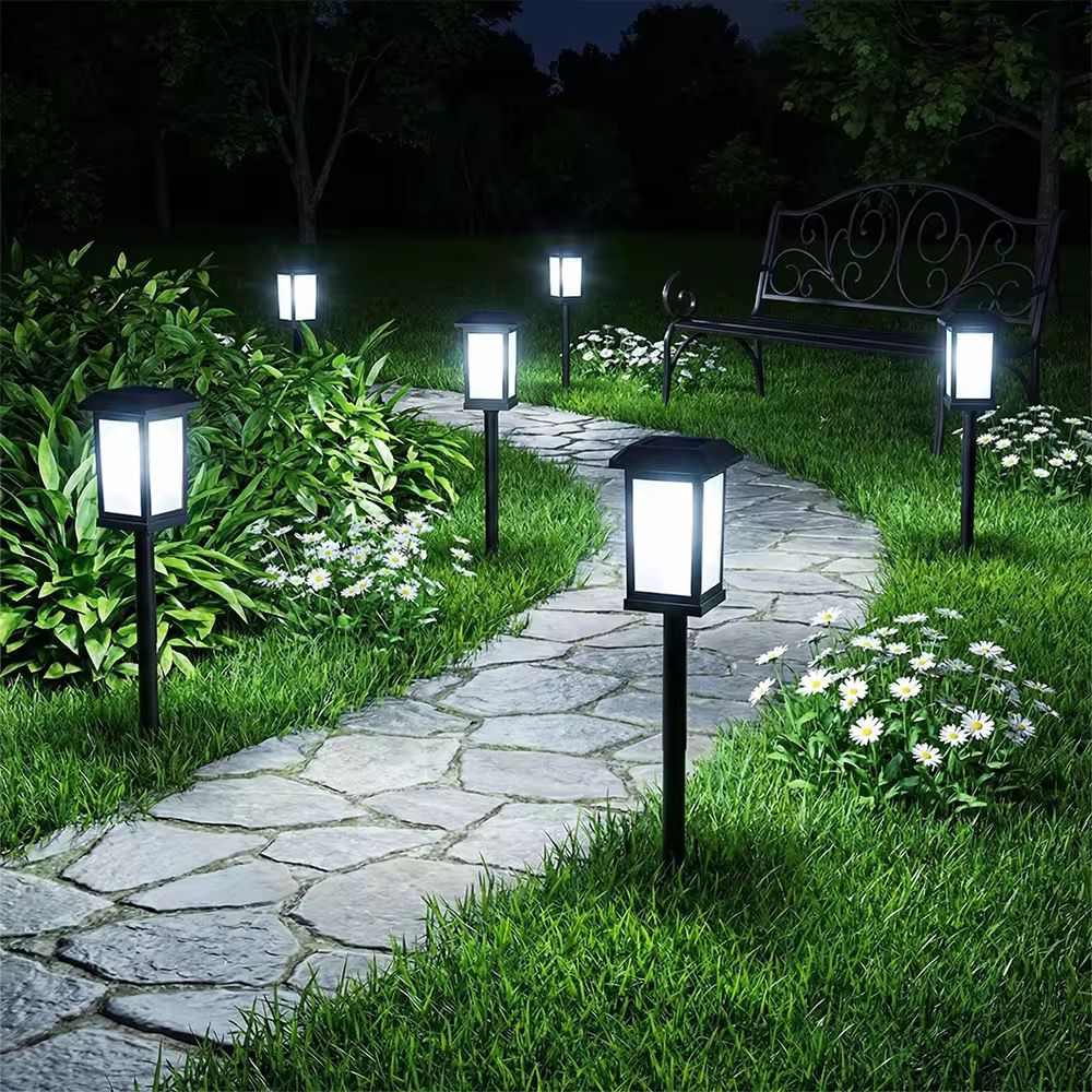 SimpluAcasa™ Felinar solar gradina LED 25 cm — Lucrări Mai Simple și Eficiente