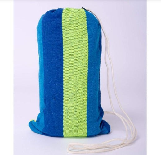 SimpluAcasa™ RESIGILAT - Hamac multicolor din bumbac pentru curte sau gradina — Mai Mult Confort Oriunde