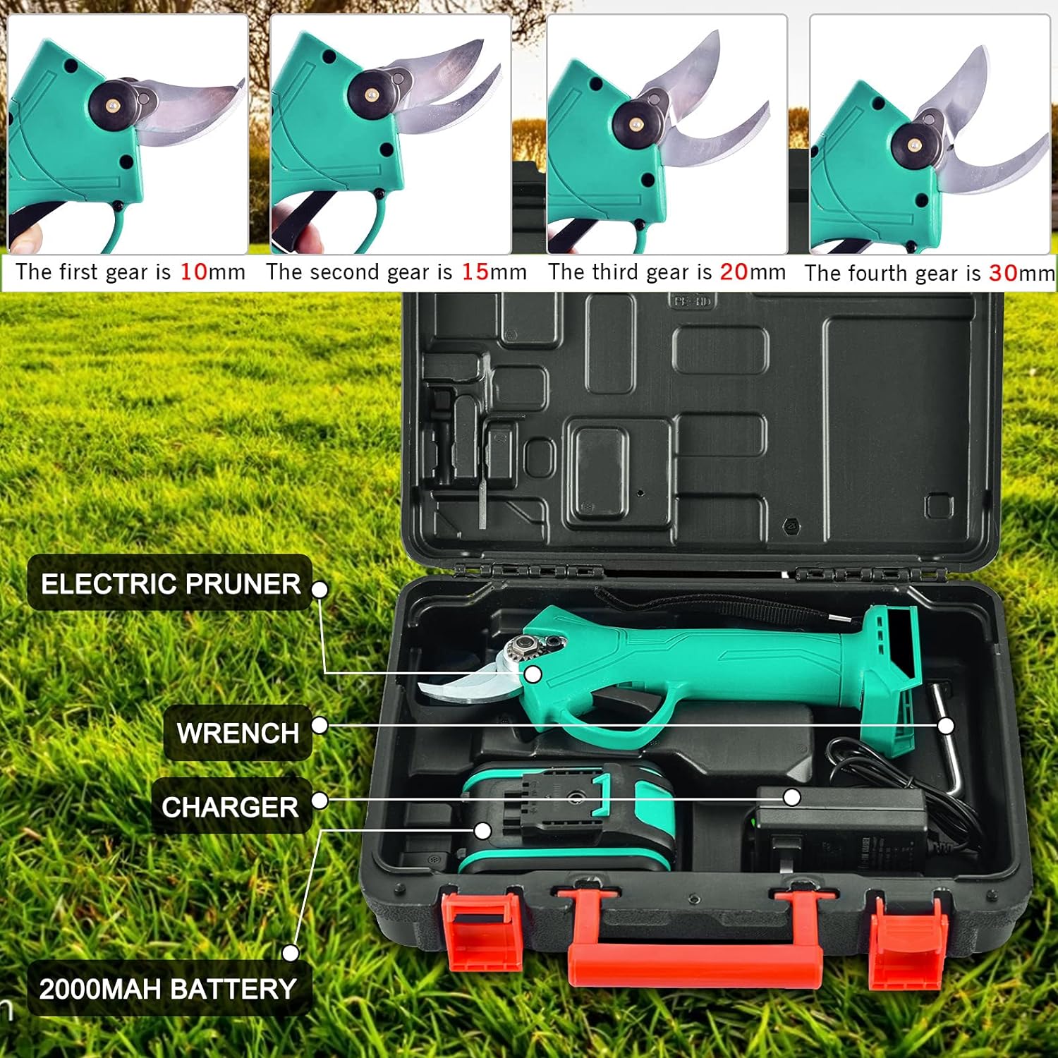 SimpluAcasa™ RESIGILAT - Foarfeca electrica pentru vita de vie si crengi — Lucrări Mai Simple și Eficiente