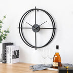 SimpluAcasa™ Ceas de perete modern minimalist – metal – design circular — Confort Practic Pentru Casa Ta