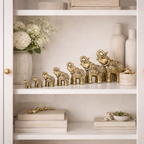 SimpluAcasa™ Set elefanti decorativi din rasina — Confort Practic Pentru Casa Ta