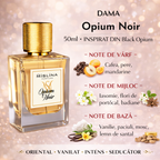 Parfum Mislina Damă Opium Noir 50ml – Inspirat din Black Opium, M008