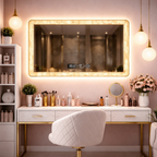 SimpluAcasa™ Oglinda LED 60 x 80 cm 60 x 80 cm — Confort Practic Pentru Casa Ta