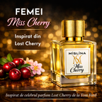 Parfum Damă Miss Cherry Mislina 50ml – Inspirat din Lost Cherry, Floral Fructat, M085