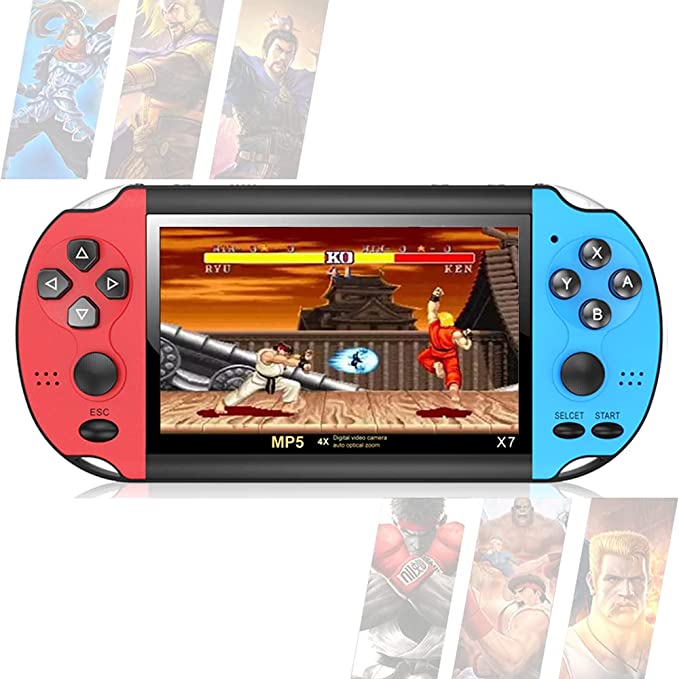 Consola jocuri portabila X7, display 4.3 inch, TV-Out, 10000 jocuri Imagine principală a produsului