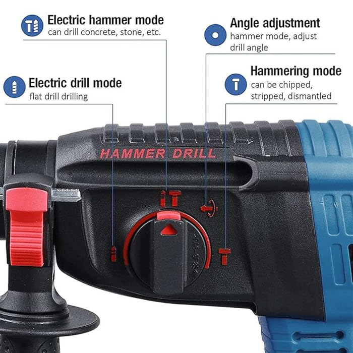 SimpluAcasa™ RESIGILAT - Bormasina cu percutie fara fir 1850W — Lucrări Mai Simple și Eficiente
