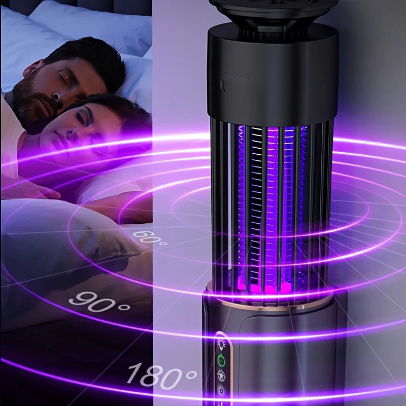 SimpluAcasa™ Lampa anti tantari UV cu zapper electric lumina ambientala pentru — Mai Mult Confort Oriunde
