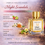 Parfum Mislina Damă Night Scandals 50ml – Inspirat din Scandal By Night, M031