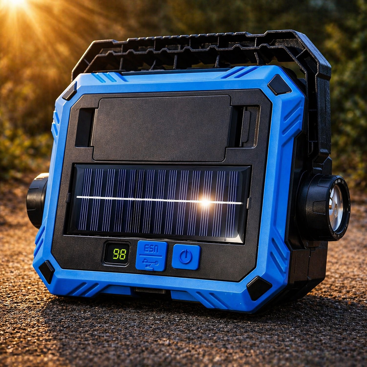 SimpluAcasa™ Lanterna LED cu incarcare solara si trusa de scule integrata — Ambient Modern Pentru Acasă