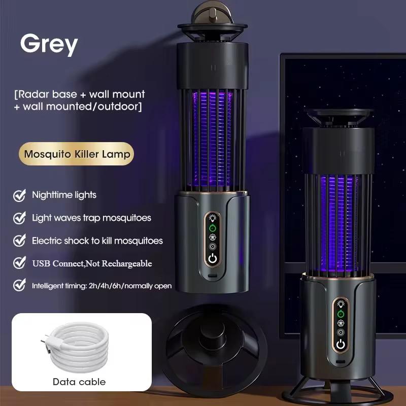 SimpluAcasa™ Lampa anti tantari UV cu zapper electric lumina ambientala pentru — Mai Mult Confort Oriunde
