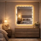 SimpluAcasa™ Oglinda LED 80x60 cm — Confort Practic Pentru Casa Ta
