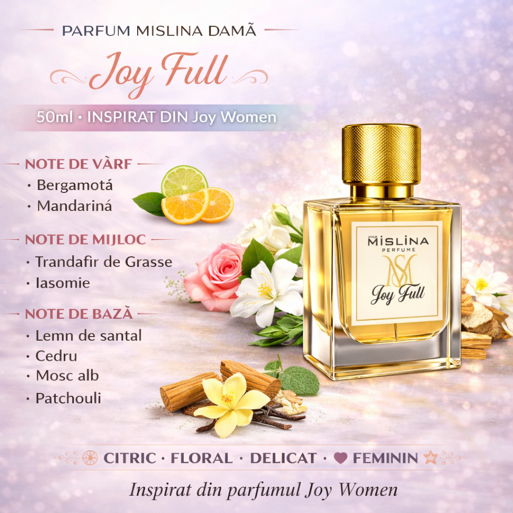Parfum Mislina Damă Joy Full 50ml – Inspirat din Joy Women, M022