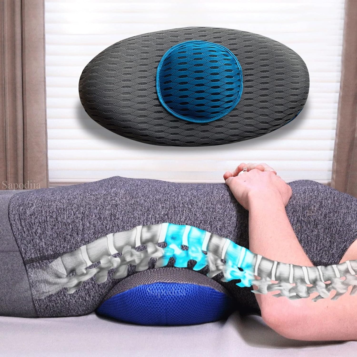 Perna ergonomica pentru sustinere lombara si spate Imagine principală a produsului
