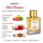 Parfum Mislina Damă Red Pasition 50ml – Inspirat din Si Passione, M014