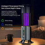 SimpluAcasa™ Lampa anti tantari UV cu zapper electric lumina ambientala pentru — Mai Mult Confort Oriunde