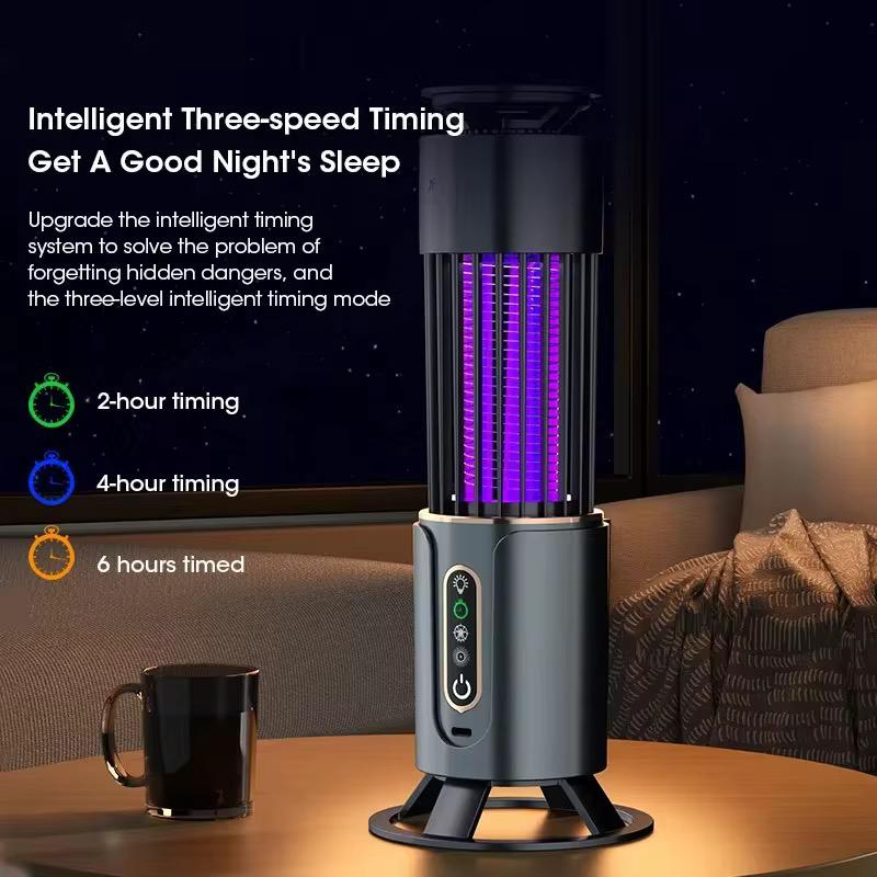 SimpluAcasa™ Lampa anti tantari UV cu zapper electric lumina ambientala pentru — Mai Mult Confort Oriunde