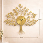SimpluAcasa™ Ceas decorativ de perete mecanism silentios 66 x 56 cm — Confort Practic Pentru Casa Ta