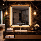 SimpluAcasa™ Oglinda led premium 80x60 — Confort Practic Pentru Casa Ta