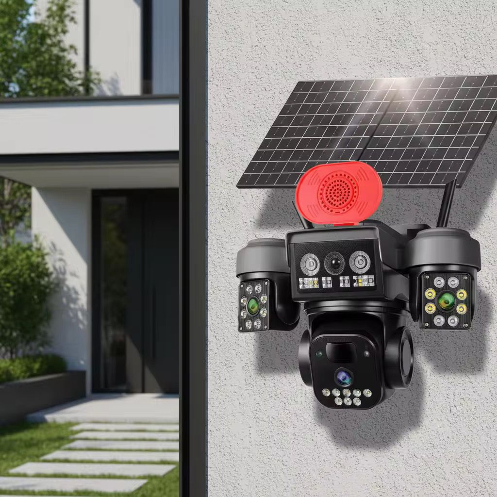SimpluAcasa™ Camera Video PTZ 4G 12MP Alimentare Solara IP66 Vedere 355 — Control și Siguranță Zi de Zi Imagine secundară a produsului