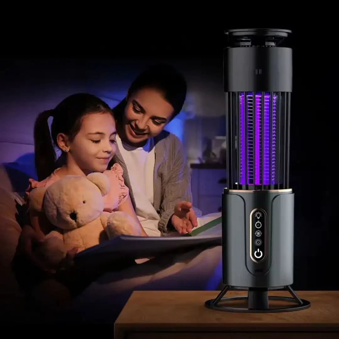 SimpluAcasa™ Lampa anti tantari UV cu zapper electric lumina ambientala pentru — Mai Mult Confort Oriunde