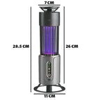 SimpluAcasa™ Lampa anti tantari UV cu zapper electric lumina ambientala pentru — Mai Mult Confort Oriunde