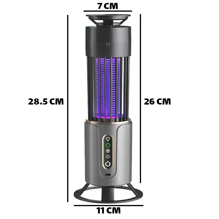 SimpluAcasa™ Lampa anti tantari UV cu zapper electric lumina ambientala pentru — Mai Mult Confort Oriunde