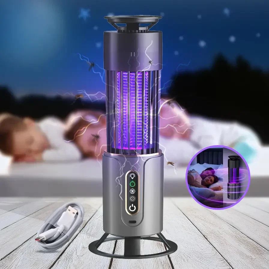 SimpluAcasa™ Lampa anti tantari UV cu zapper electric lumina ambientala pentru — Mai Mult Confort Oriunde