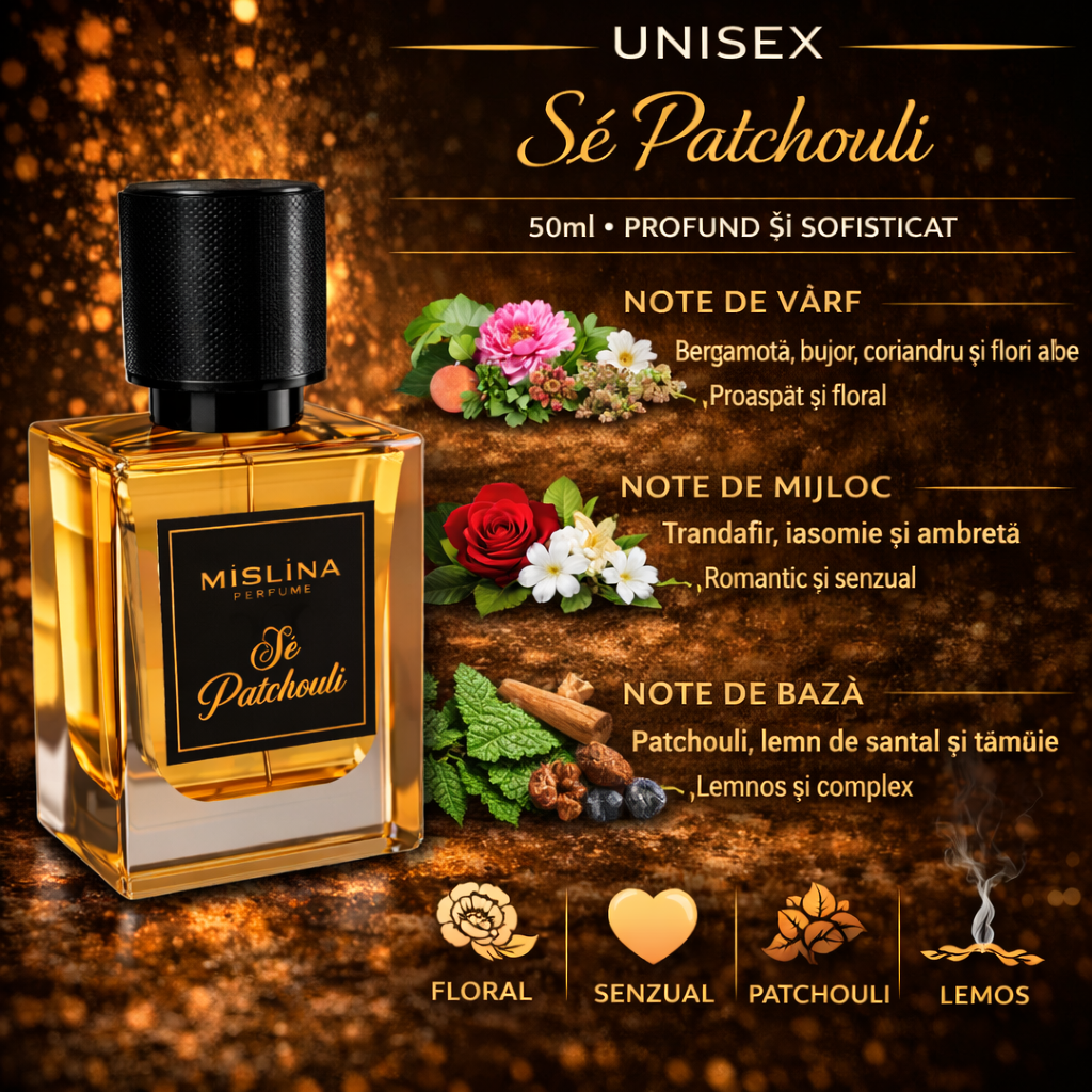 Parfum Mislina Unisex 50ml, inspirat din So Patcholi, M077 Imagine secundară a produsului