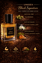 Parfum Mislina Unisex  50ml, inspirat din Tom Ford Black Signature, M107