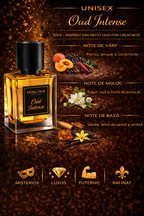Parfum Mislina Unisex Oud Intense 50ml, inspirat din Tabaco Oud, M068