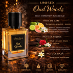 Parfum Mislina Unisex Oud Woods 50ml, inspirat din Montale Oud Forest, M083