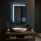 SimpluAcasa™ Oglinda LED Rectangulara — Confort Practic Pentru Casa Ta